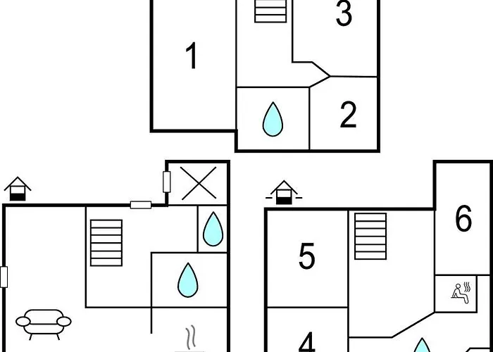 6 Bedroom Lovely In *